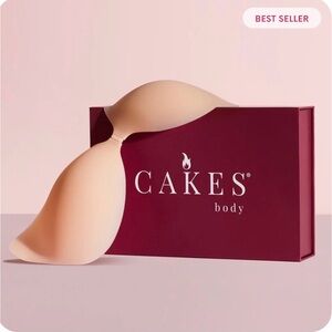 CAKES Cleavage™ adhesive bra - honey - XL